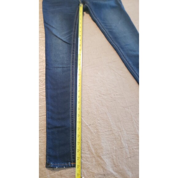 Rock Revival Jeans 25 Womens Blue Denim Jessica Skinny Leg Dark Wash Stretch - Picture 15 of 16